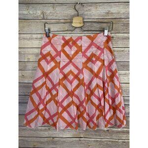 Lux Lux Lux Size 3 Pleated Skirt Pink Checkered